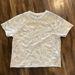 Girls Old Navy Cut Off Sweatshirt